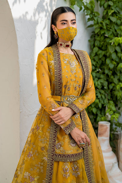 Flossie | Naqsh Formals | S-1404 (B) - Ladies Clothes - Maria Faisal