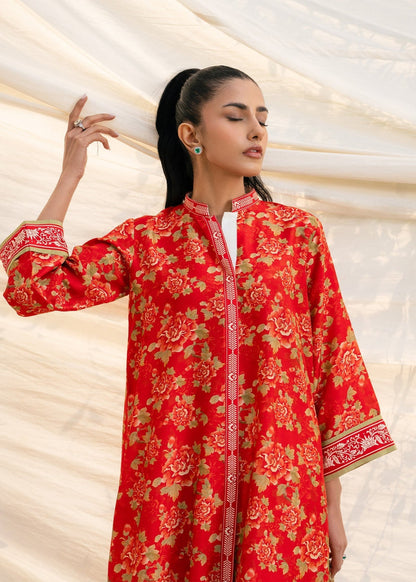 Mahgul | Ambi Bagh Silk Edit | Gulal - Luxury Dress - available at Maria Faisal in UK and USA.