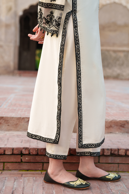 Saad Shaikh | Zaria Festive Pret 25 | ISLE - Formal Dress - available at Maria Faisal in UK and USA.