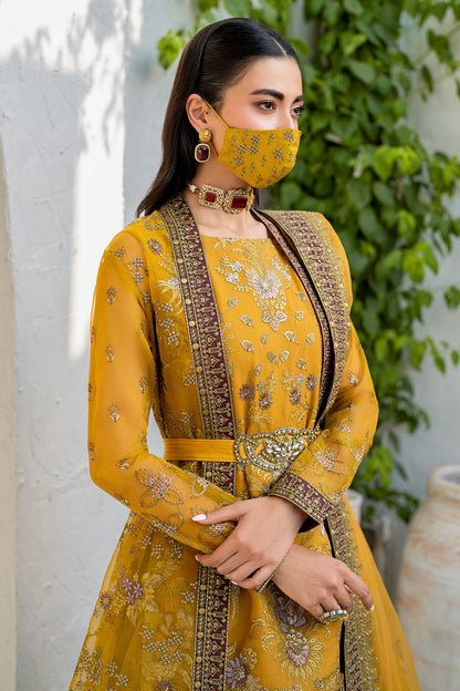 Flossie | Naqsh Formals | S-1404 (B) - Ladies Clothes - Maria Faisal