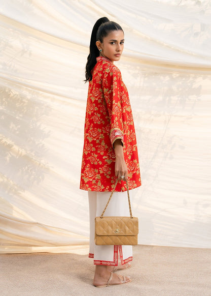 Mahgul | Ambi Bagh Silk Edit | Gulal - Luxury Dress - available at Maria Faisal in UK and USA.