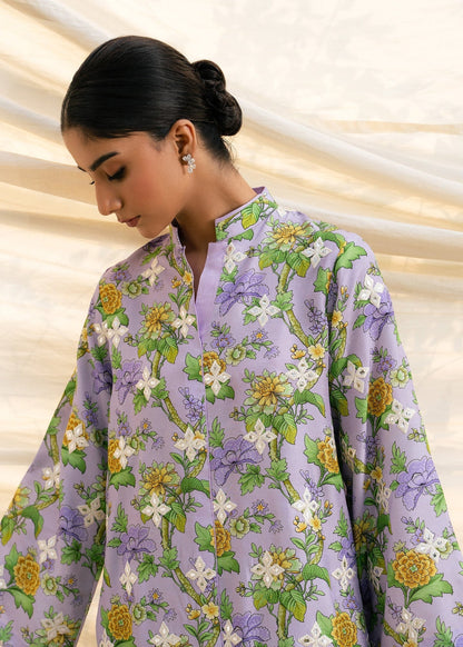 Mahgul | Ambi Bagh Silk Edit | Nivara - Luxury Dress - available at Maria Faisal in UK and USA.