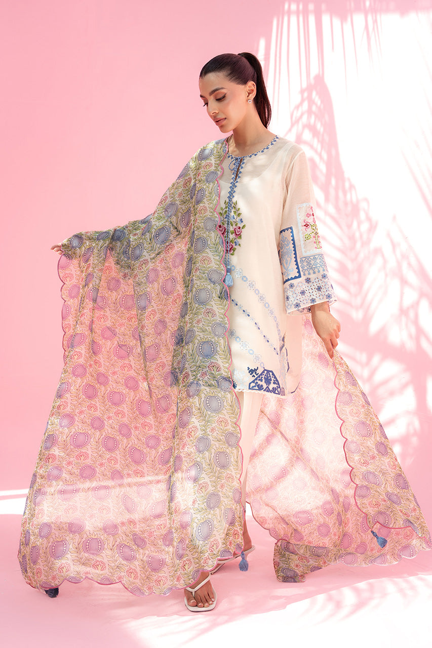 Sania Maskatiya | Summer Festive 26 |Giti - Luxury Dress - available at Maria Faisal in UK and USA.