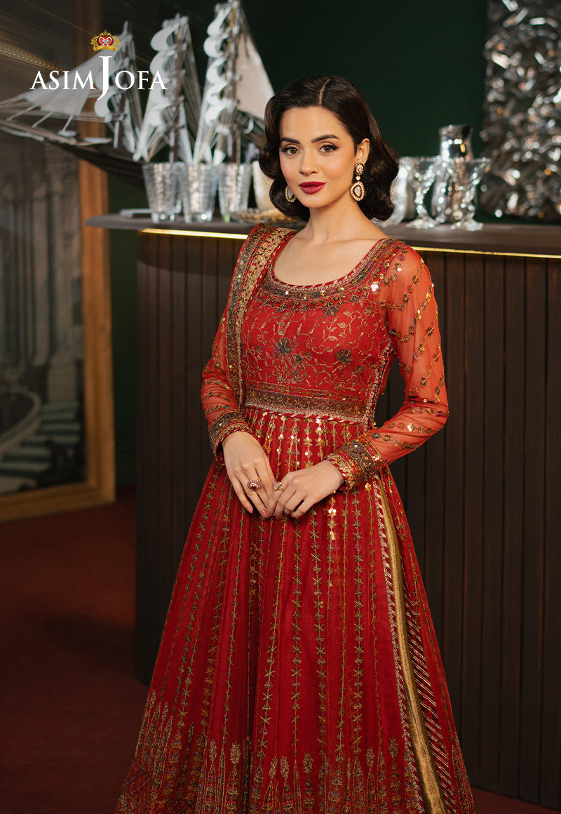 Asim Jofa | Premium Festive | AJPF-32 by Maria Faisal - Registered Vendor of : Asim Jofa - type : Ladies Clothes - 100% original wedding dresses