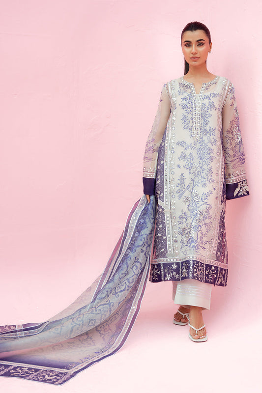 Sania Maskatiya | Summer Festive 26 | Hamra - Luxury Dress - available at Maria Faisal in UK and USA.