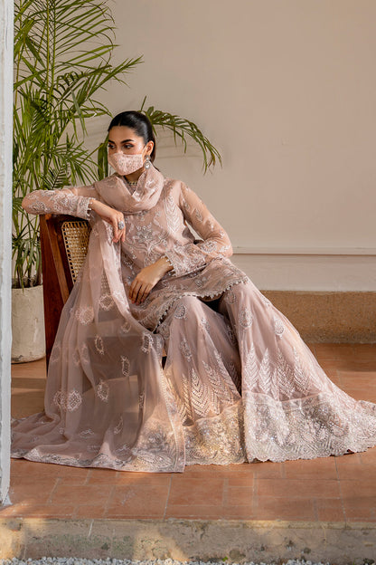 Flossie | Naqsh Formals | S-1403 (B) - Ladies Clothes - Maria Faisal