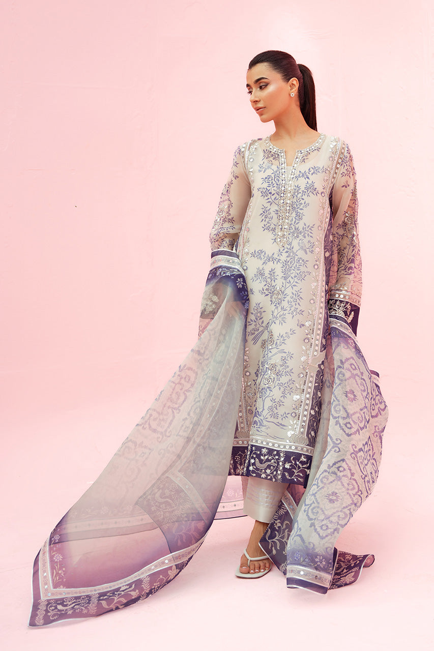 Sania Maskatiya | Summer Festive 26 | Hamra - Luxury Dress - available at Maria Faisal in UK and USA.