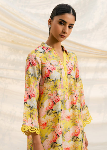 Mahgul | Ambi Bagh Silk Edit | Noor Bano - Luxury Dress - available at Maria Faisal in UK and USA.