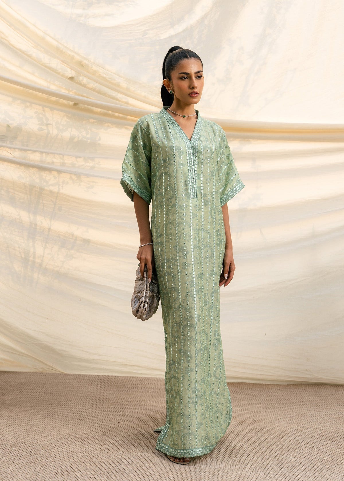 Mahgul | Ambi Bagh Silk Edit | Nayab - Luxury Dress - available at Maria Faisal in UK and USA.