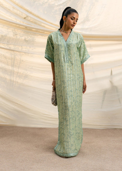 Mahgul | Ambi Bagh Silk Edit | Nayab - Luxury Dress - available at Maria Faisal in UK and USA.