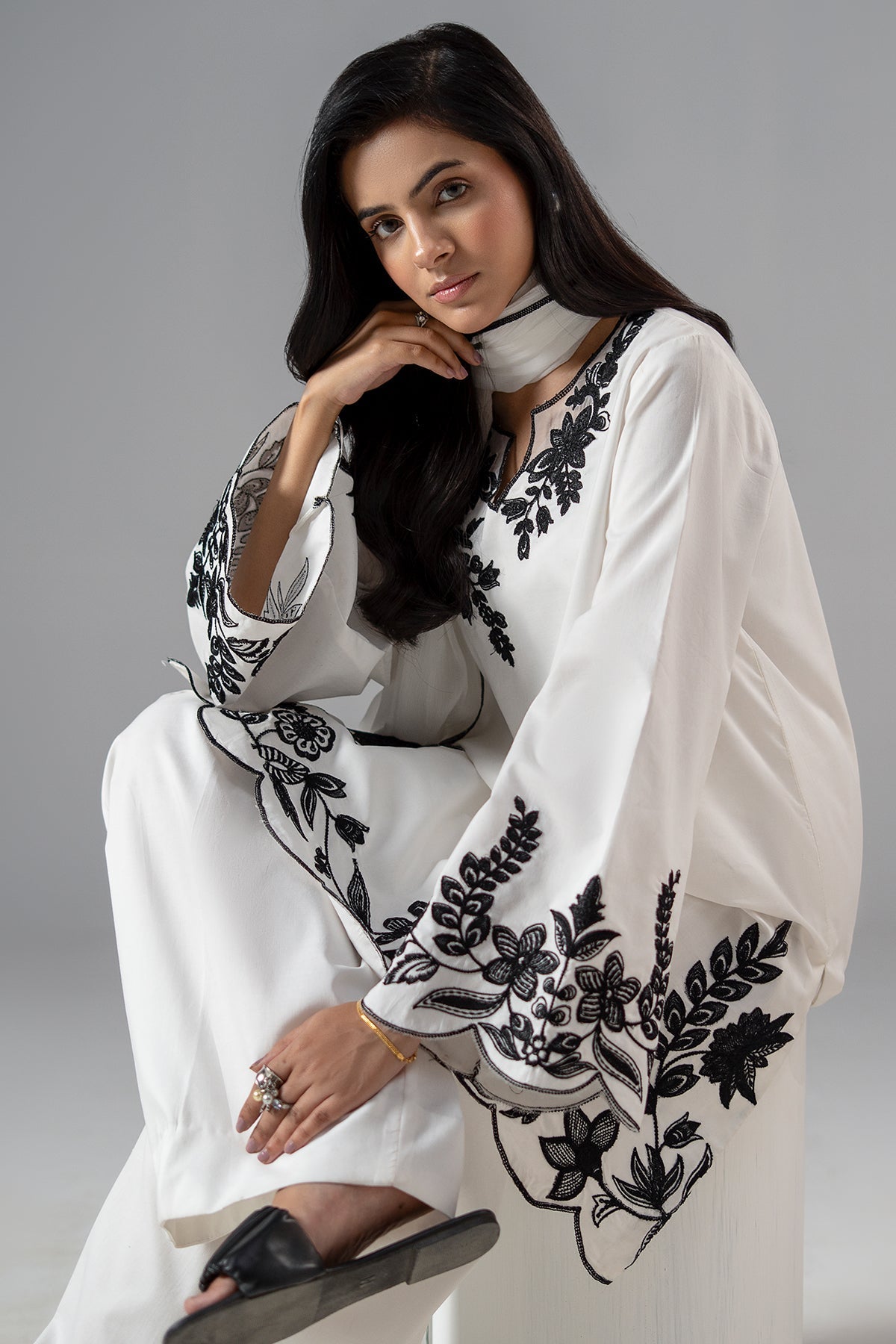 Charizma | Festive Edit | CNP-6-261 - Luxury Dress - available at Maria Faisal in UK and USA.