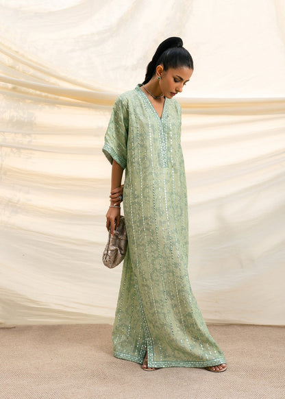 Mahgul | Ambi Bagh Silk Edit | Nayab - Luxury Dress - available at Maria Faisal in UK and USA.