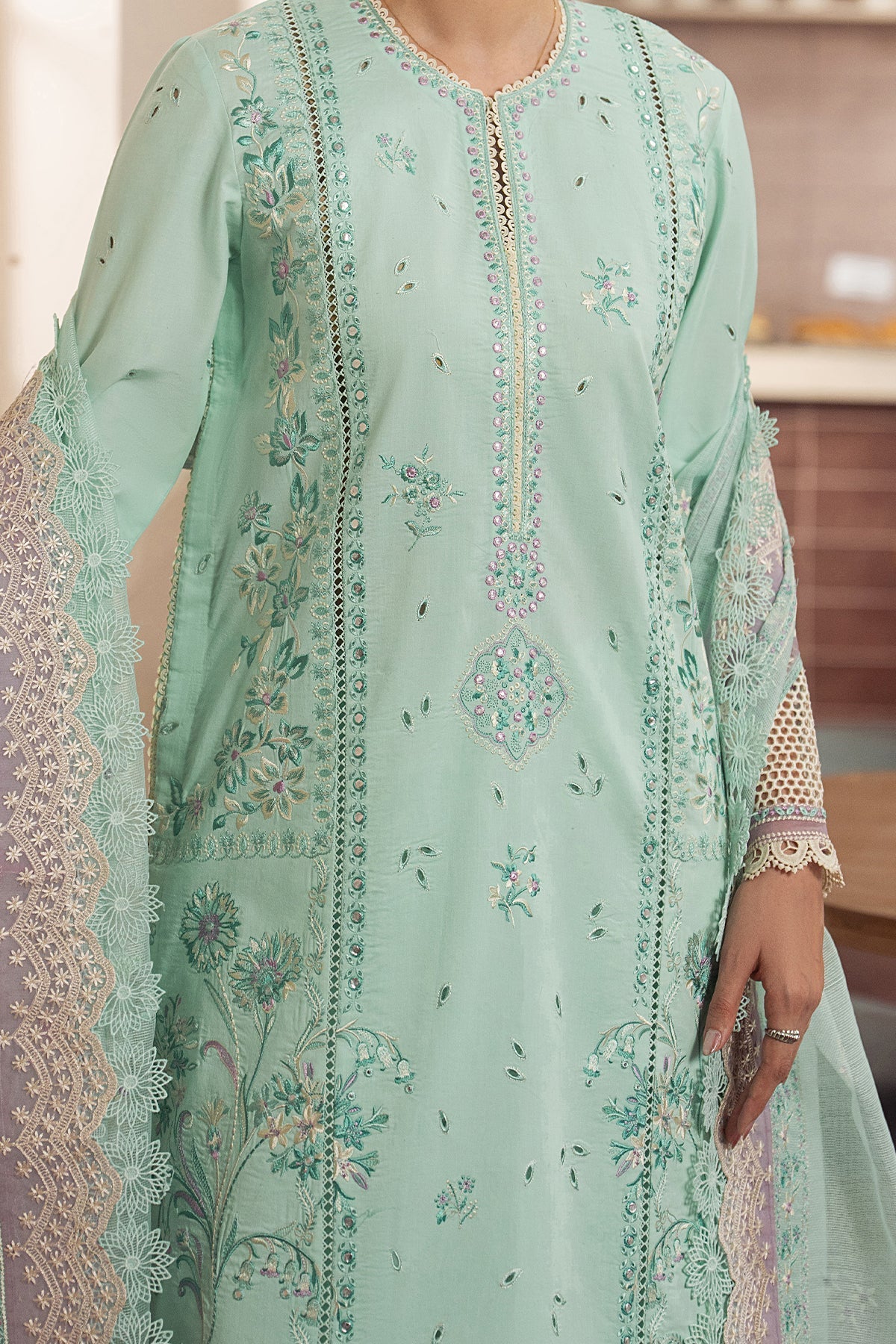 Ayzel | The Brewed 26 | Affogato - Formal Dress - available at Maria Faisal in UK and USA.