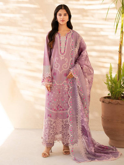 Rajbari | Jahaan Premium Festive Lawn | SILA (Jahan) 3-B by Maria Faisal - Registered Vendor of : Rajbari - type : Ladies Clothes - 100% original wedding dresses