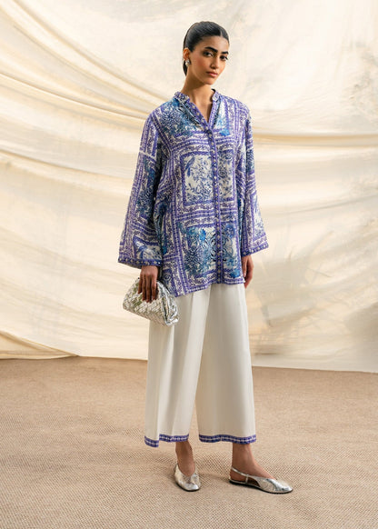 Mahgul | Ambi Bagh Silk Edit | Lirae - Luxury Dress - available at Maria Faisal in UK and USA.