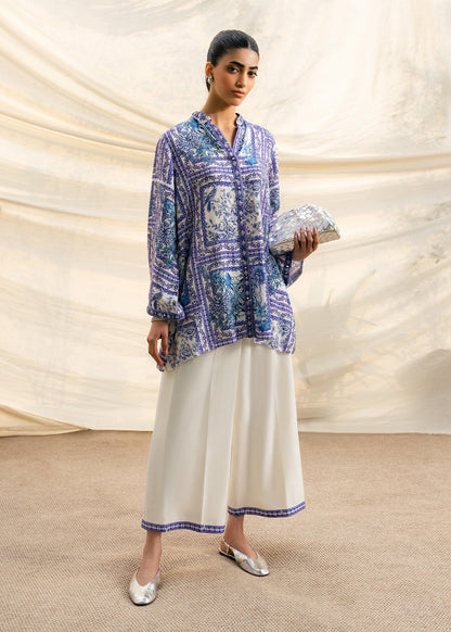 Mahgul | Ambi Bagh Silk Edit | Lirae - Luxury Dress - available at Maria Faisal in UK and USA.