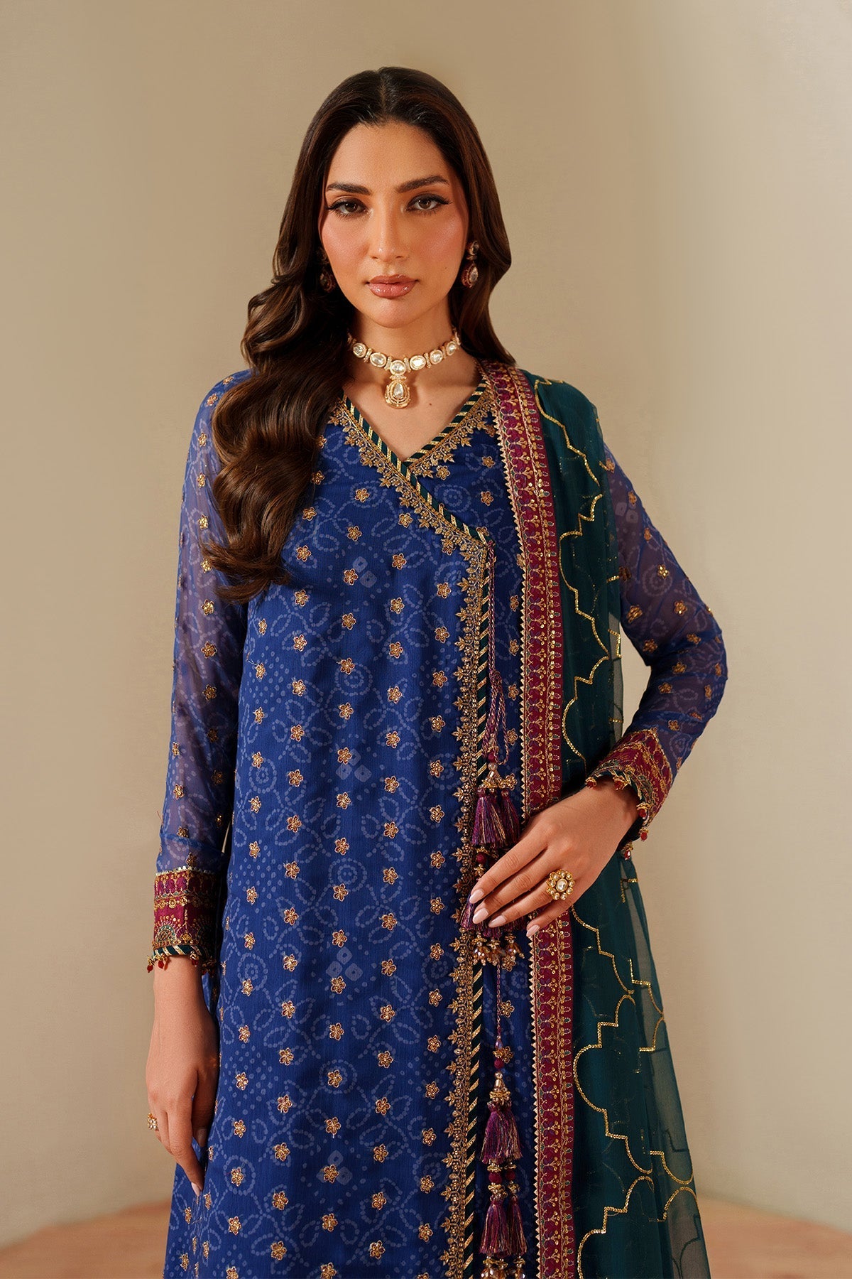 Alizeh | Fleur Chiffon |  AF-CH-2198-Rahsa - Ladies Clothes - Maria Faisal
