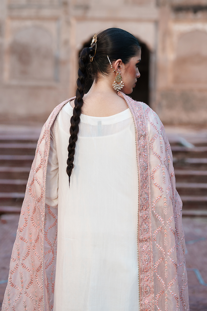 Saad Shaikh | Zaria Festive Pret 25 | CHENTLY - Formal Dress - available at Maria Faisal in UK and USA.