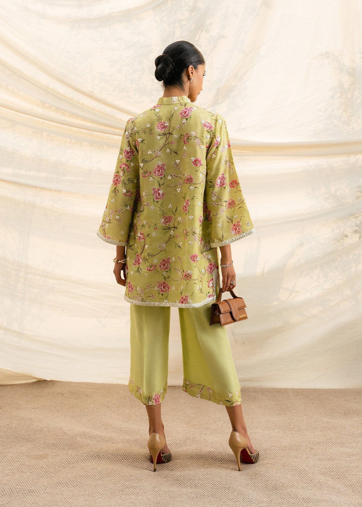 Mahgul | Ambi Bagh Silk Edit | Gulpari - Luxury Dress - available at Maria Faisal in UK and USA.