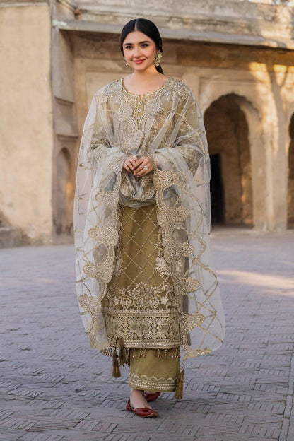 Imrozia Premium | Meeras Luxury Eid 25 | I-226 RUTAJ by Maria Faisal - Registered Vendor of : Imrozia Premium - type : Ladies Clothes - 100% original wedding dresses