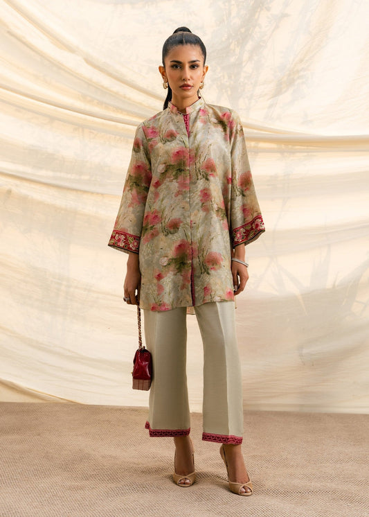 Mahgul | Ambi Bagh Silk Edit | Abeer - Luxury Dress - available at Maria Faisal in UK and USA.