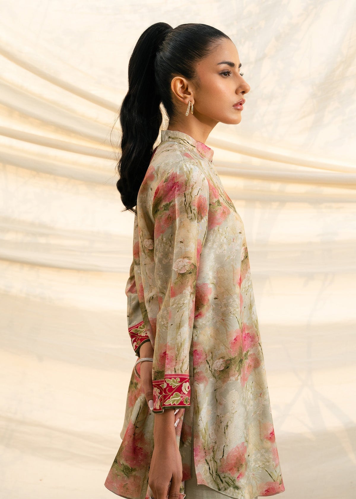 Mahgul | Ambi Bagh Silk Edit | Abeer - Luxury Dress - available at Maria Faisal in UK and USA.
