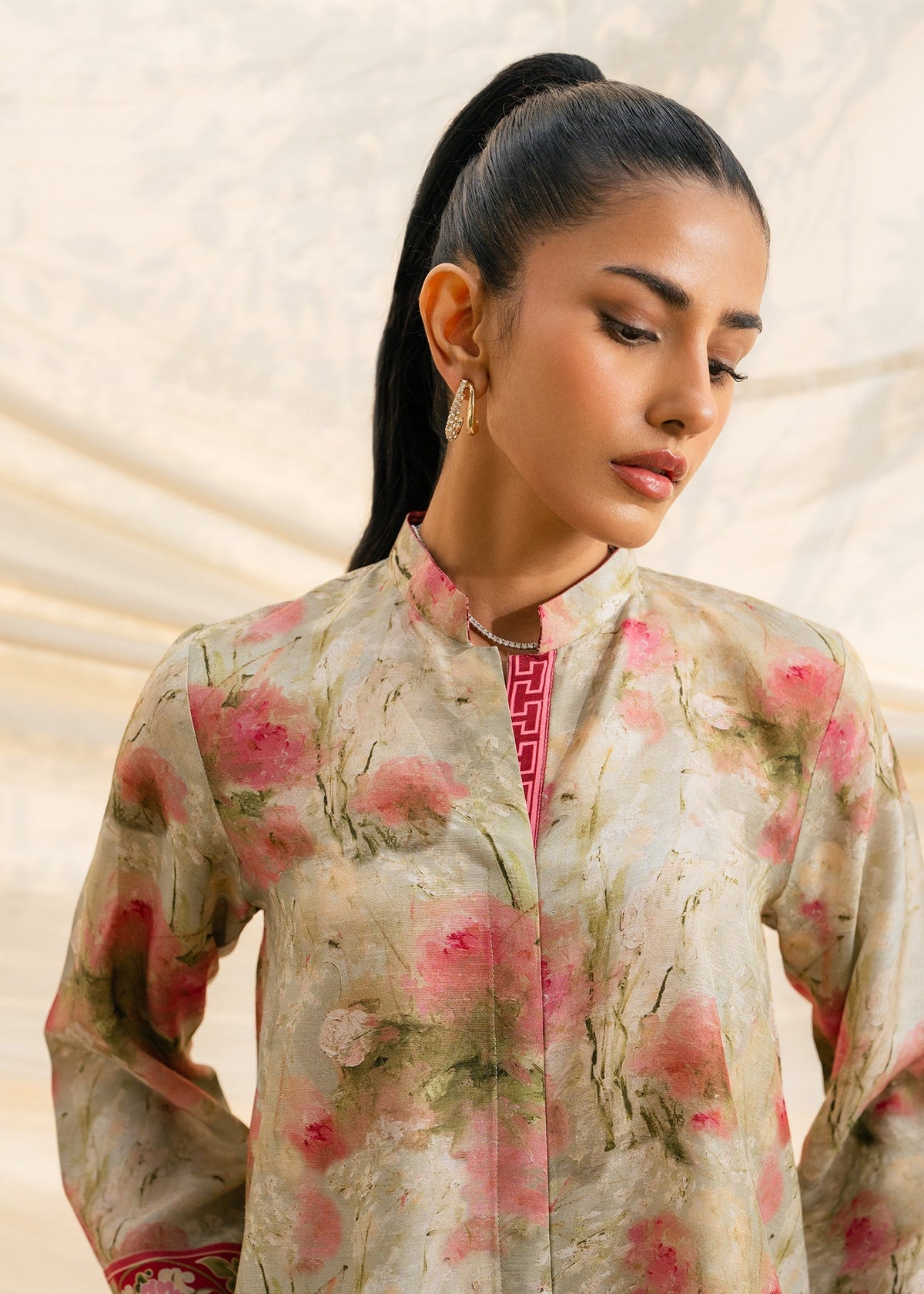 Mahgul | Ambi Bagh Silk Edit | Abeer - Luxury Dress - available at Maria Faisal in UK and USA.