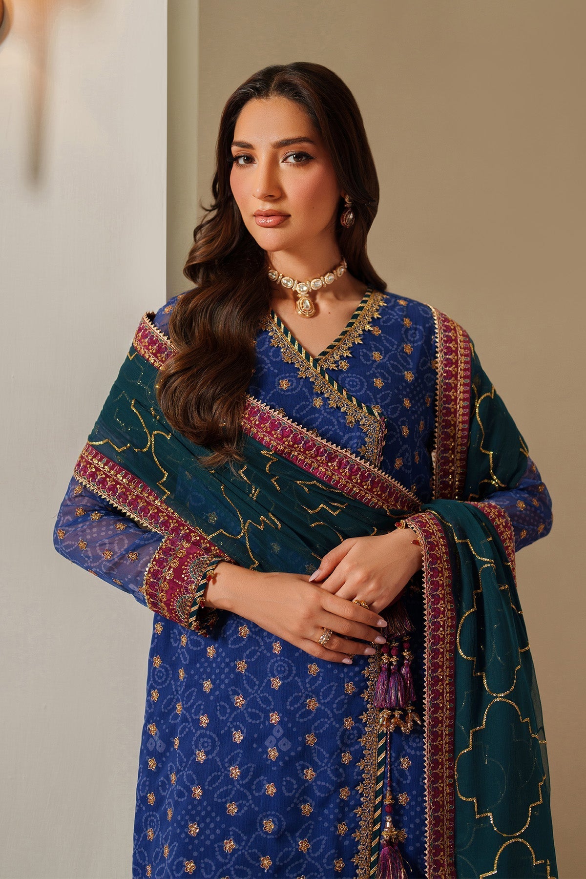 Alizeh | Fleur Chiffon |  AF-CH-2198-Rahsa - Ladies Clothes - Maria Faisal