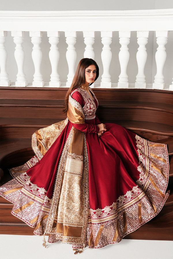 Saad Bin Shahzad | Festive Pret 26 | Rayan - Luxury Dress - available at Maria Faisal in UK and USA.