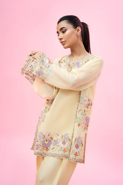 Sania Maskatiya | Summer Festive 26 | Inara - Luxury Dress - available at Maria Faisal in UK and USA.