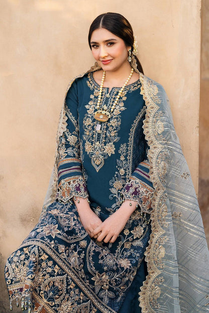 Imrozia Premium | Meeras Luxury Eid 25 | I-223 NEELAM by Maria Faisal - Registered Vendor of : Imrozia Premium - type : Ladies Clothes - 100% original wedding dresses