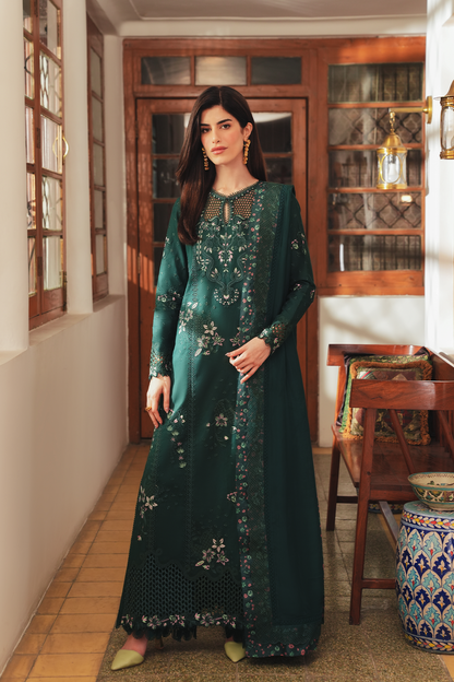 Afrozeh | Sheer Khurma Eid Pret 26 | PISTAANI - Luxury Dress - available at Maria Faisal in UK and USA.