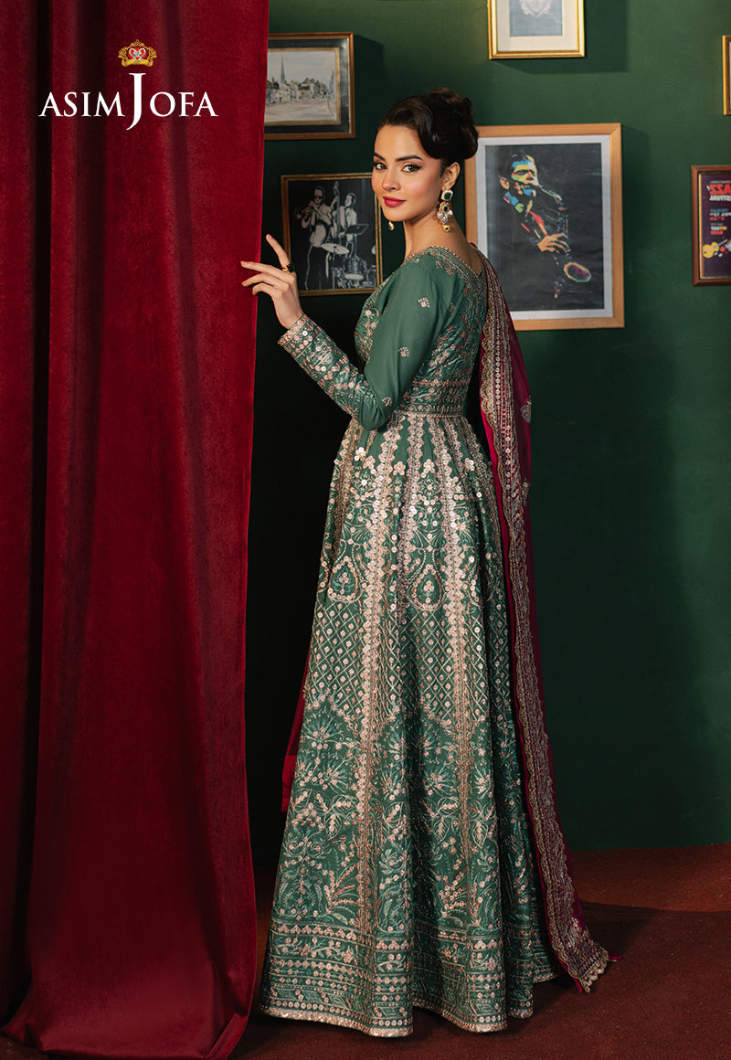 Asim Jofa | Premium Festive | AJPF-31 - Designer Dress with Intricate embroidery and embellishments. Shop elegent wedding dress at Maria Faisal.