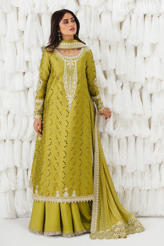 Saad Bin Shahzad | Festive Pret 26 |Meher - Luxury Dress - available at Maria Faisal in UK and USA.