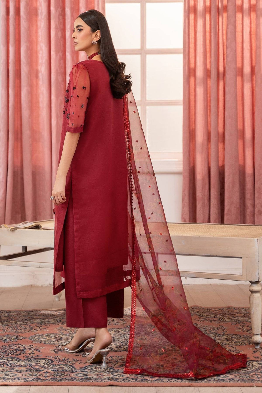 Charizma | Festive Pret | CMA-5-119 by Maria Faisal - Registered Vendor of : Charizma - type : Ladies Clothes - 100% original wedding dresses