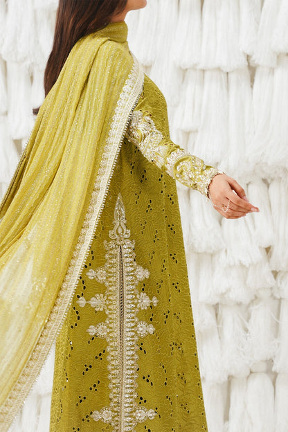 Saad Bin Shahzad | Festive Pret 26 |Meher - Luxury Dress - available at Maria Faisal in UK and USA.
