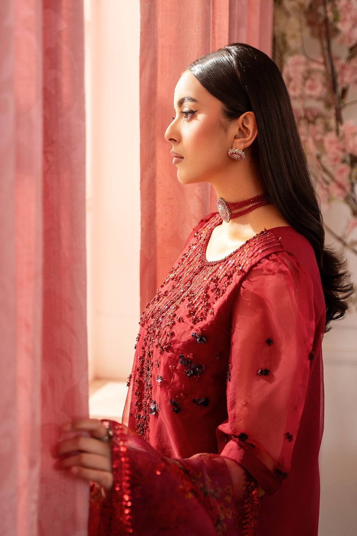 Charizma | Festive Pret | CMA-5-119 by Maria Faisal - Registered Vendor of : Charizma - type : Ladies Clothes - 100% original wedding dresses