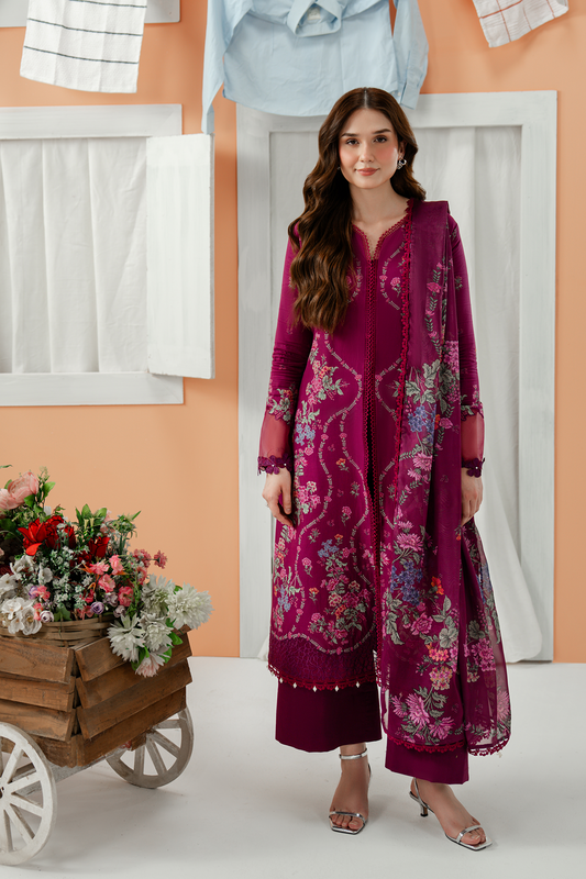 Zarposh | Sundaze Luxe Pret | Virelle - Luxury Dress - available at Maria Faisal in UK and USA.