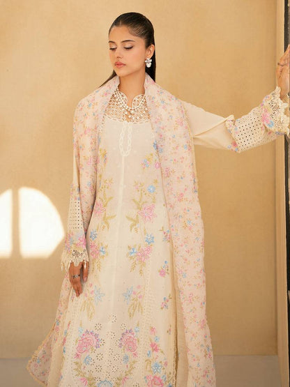 Rajbari | Jahaan Premium Festive Lawn | AIRA (Jahan) 2-A by Maria Faisal - Registered Vendor of : Rajbari - type : Ladies Clothes - 100% original wedding dresses