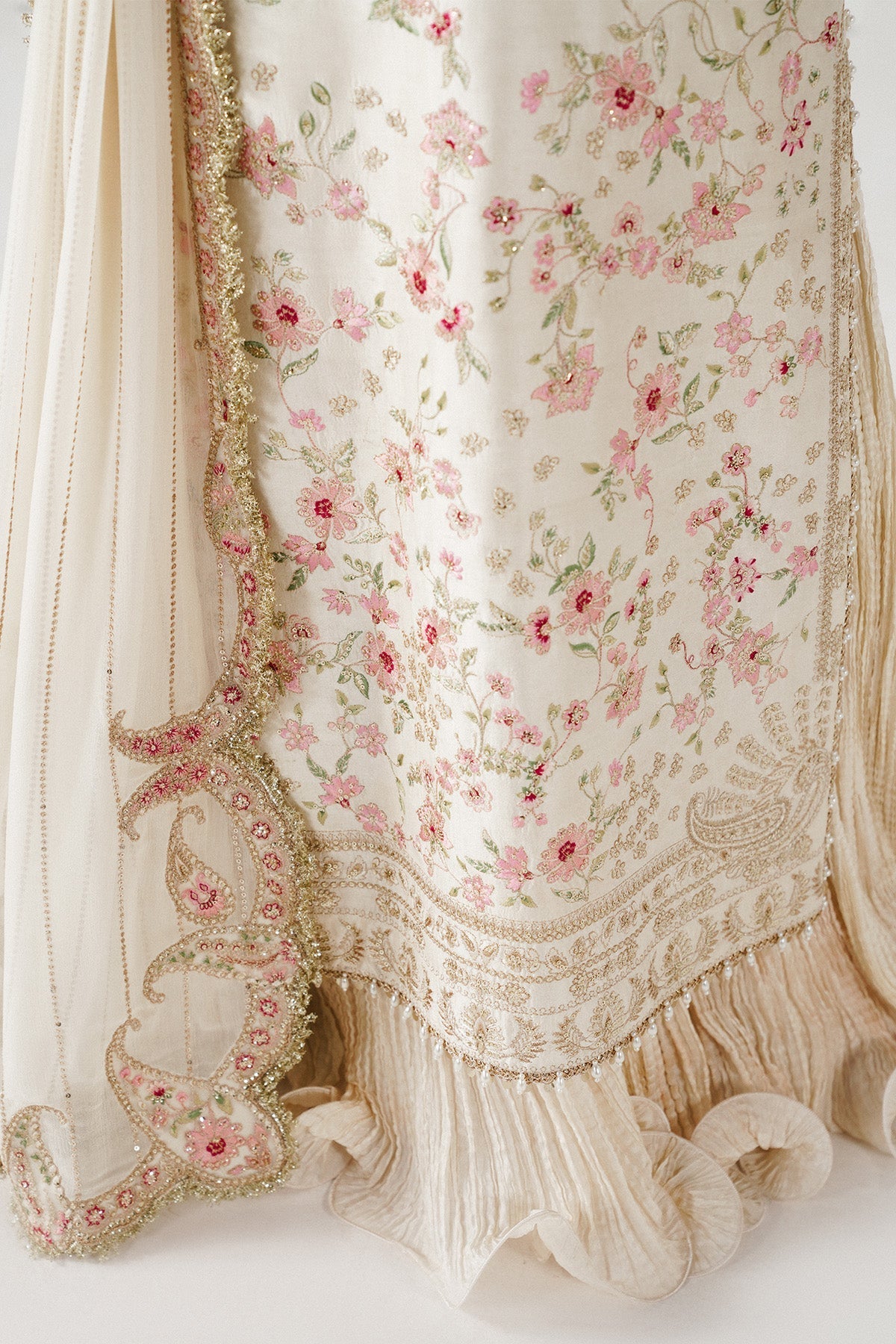 Saad Bin Shahzad | Festive Pret 26 |Hala - Luxury Dress - available at Maria Faisal in UK and USA.