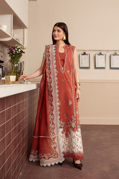 Ayzel | The Brewed 26 | Toffee - Formal Dress - available at Maria Faisal in UK and USA.