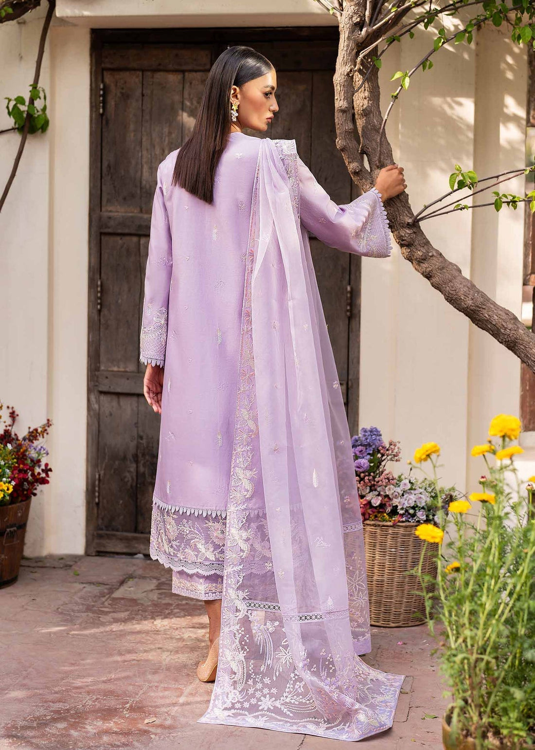 Akbar Aslam | Pret Lawn | CALIN - Designer Dress with Intricate embroidery and embellishments. Shop elegent wedding dress at Maria Faisal.