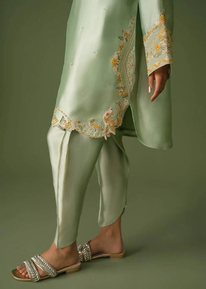 Jeem | Celestial Luxe Formals |LAYL GREEN - Formal Dress - available at Maria Faisal in UK and USA.