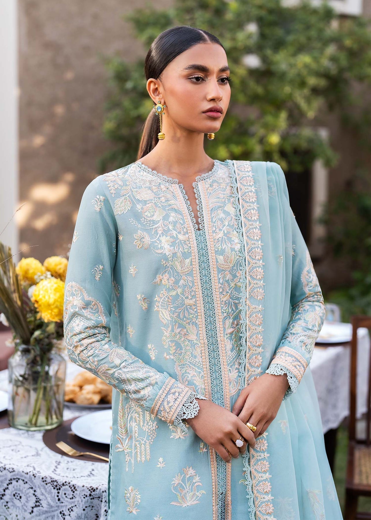 Akbar Aslam | Pret Lawn | LUEUR - Ladies Clothes 