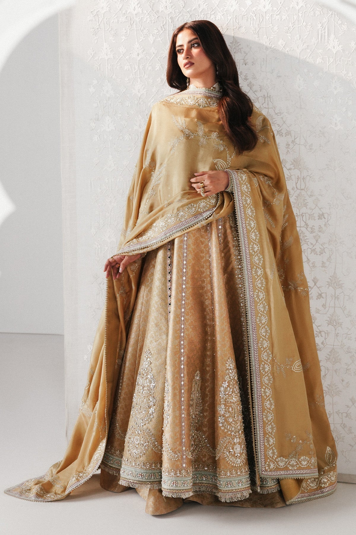 Saad Bin Shahzad | Festive Pret 26 |Ayam - Luxury Dress - available at Maria Faisal in UK and USA.