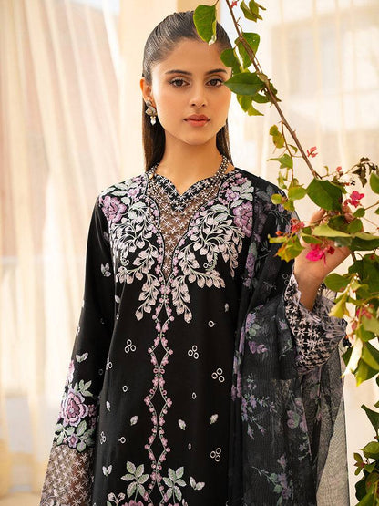 Rajbari | Jahaan Premium Festive Lawn | VERA (Jahan) 1-A by Maria Faisal - Registered Vendor of : Rajbari - type : Ladies Clothes - 100% original wedding dresses