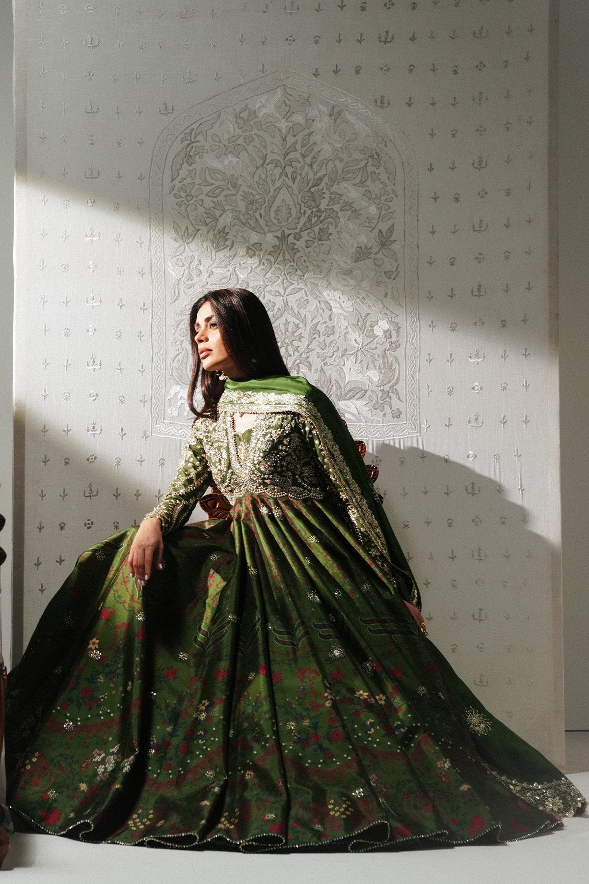 Saad Bin Shahzad | Festive Pret 26 |Meznah - Luxury Dress - available at Maria Faisal in UK and USA.