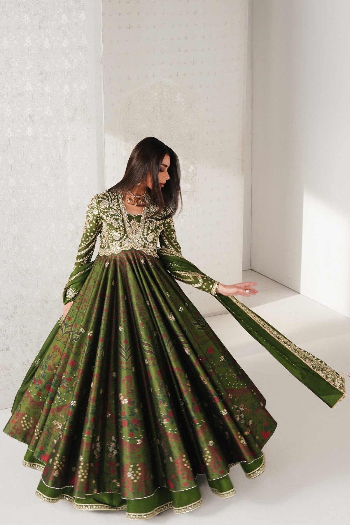 Saad Bin Shahzad | Festive Pret 26 | Habyah - Luxury Dress - available at Maria Faisal in UK and USA.