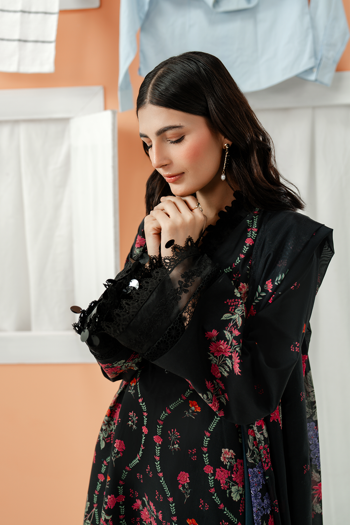 Zarposh | Sundaze Luxe Pret | Nerina - Luxury Dress - available at Maria Faisal in UK and USA.