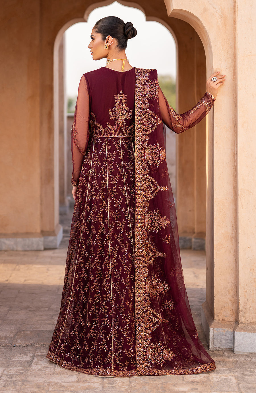 Zarif | Sahiba Formals | UNST-SBA-01 ELIF - Ladies Clothes - Maria Faisal